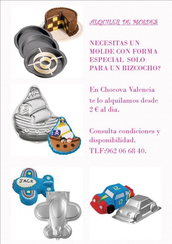 Alquiler de Moldes